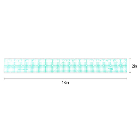 Kearing H8085 Pattern Grading Ruler with Holes 18”