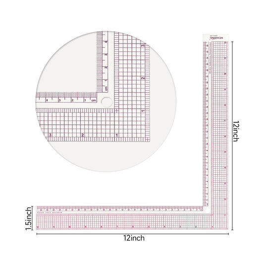 Kearing 5812 Plastic L Square 12” & 26cm