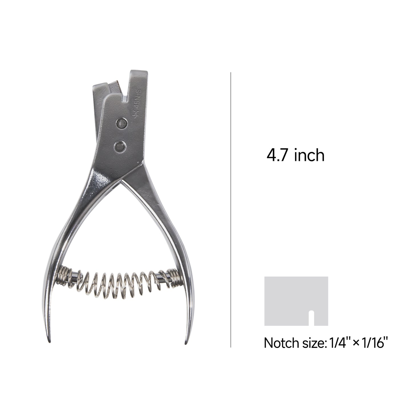 Stainless Steel Pattern Notcher Pro – 1/4″ × 1/16″ Seam & Dart Marker