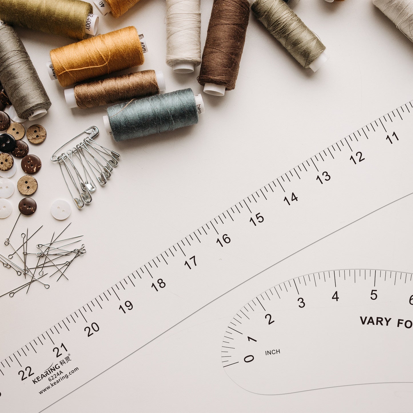 Kearing 24″ Aluminium Vary Form Curve Ruler – Professional Pattern Making Tool