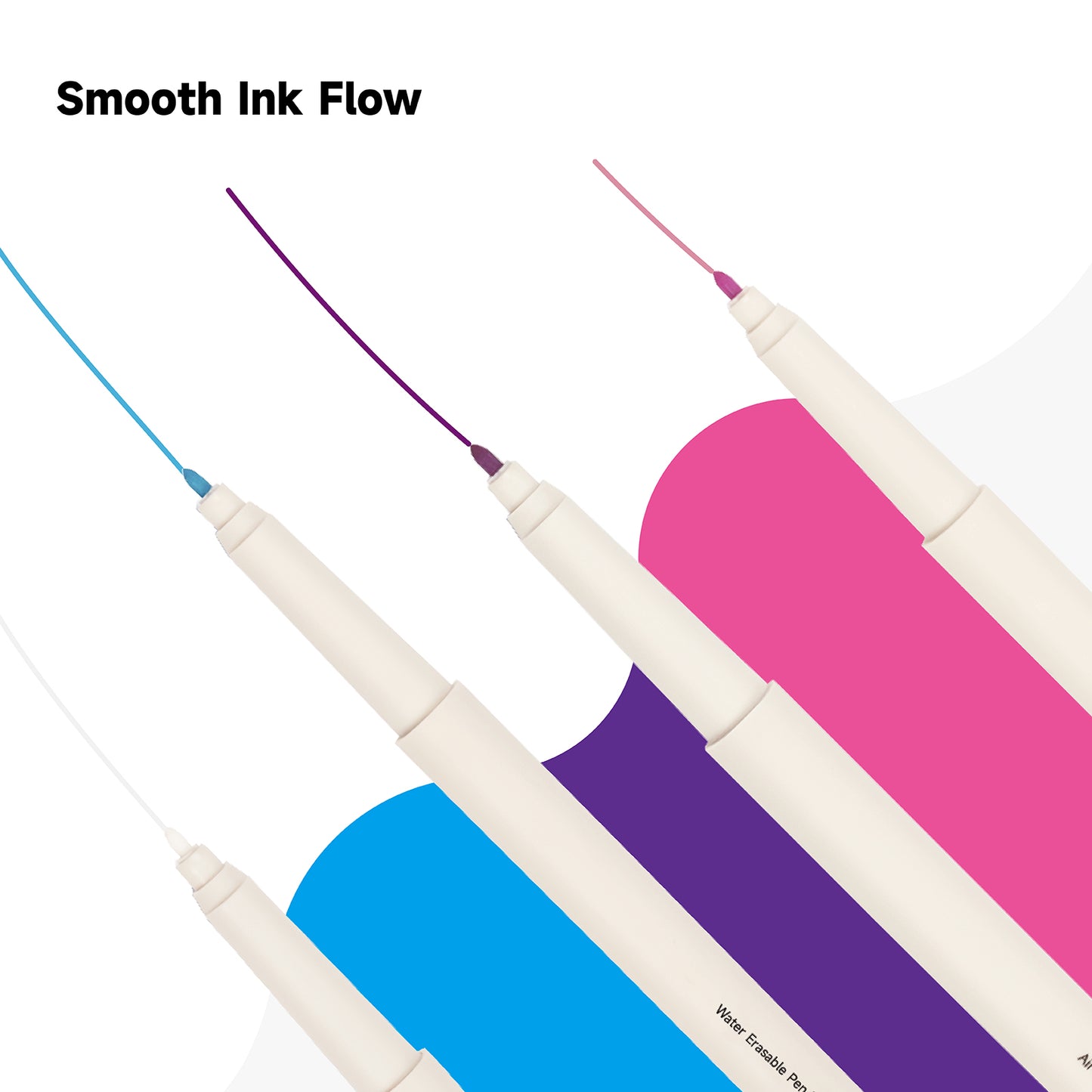 Fabric Marking Pen - Water Erasable Non Toxic Pen - Bold Tip