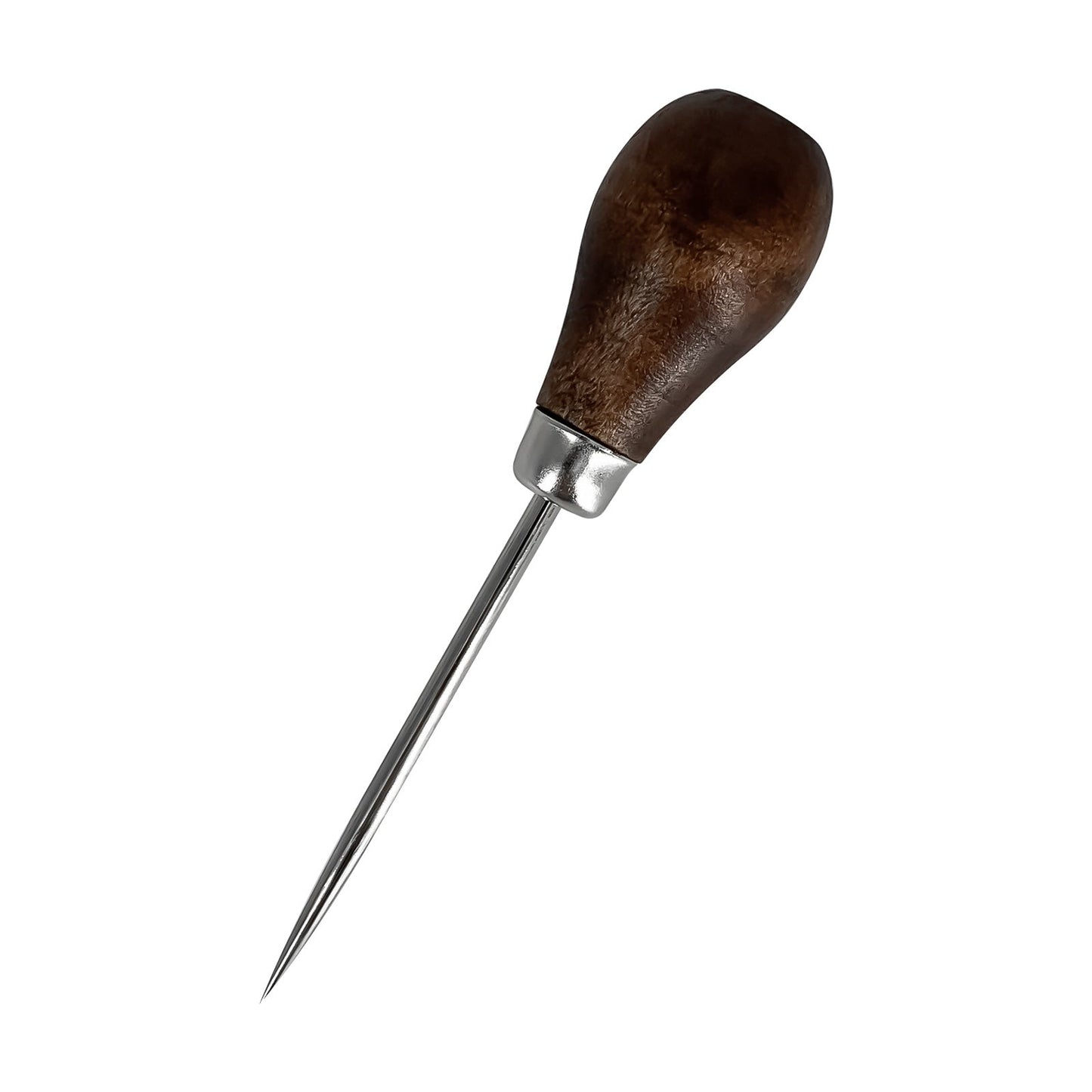 UK Calabash Tailor Awl with Ergonomic Wood Handle - Needle Length 2.4" / 60mm
