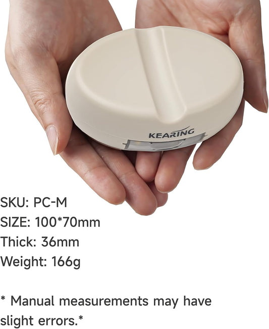 UK Oval Magnetic Pin Cushion with Needle Drawer