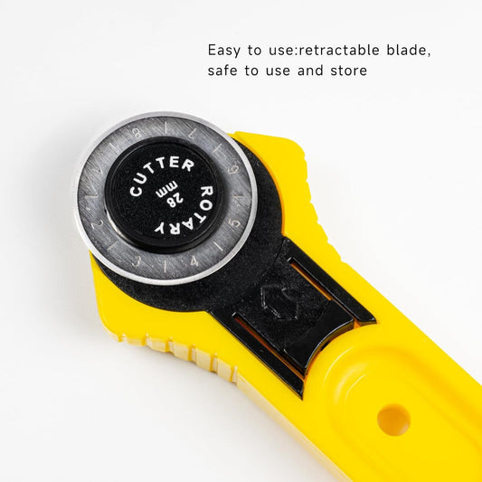 UK Rotary Cutter for Fabric, Precision Cloth Cutting Tool