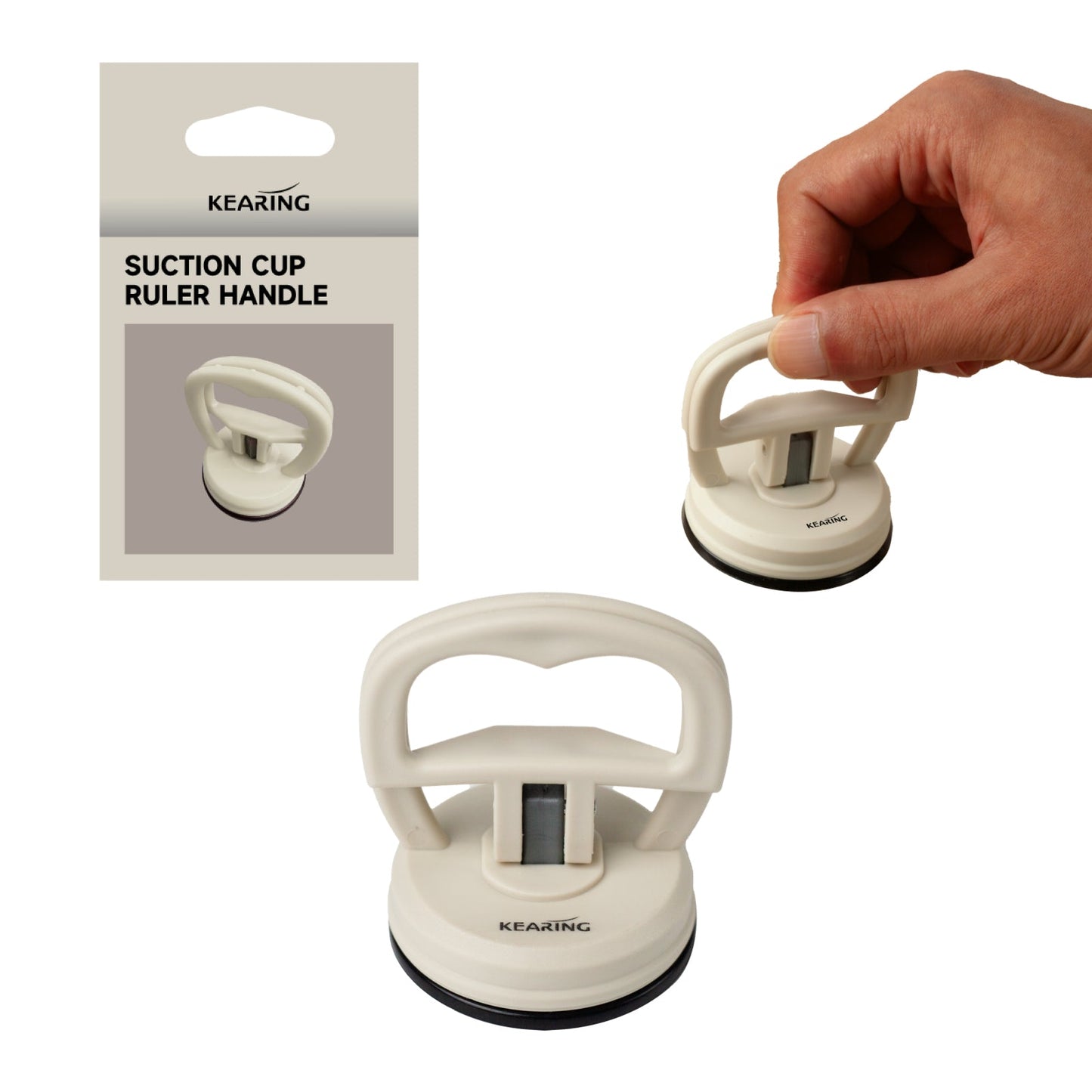 UK Suction Cup Ruler Handle for Quilting and Sewing Rulers