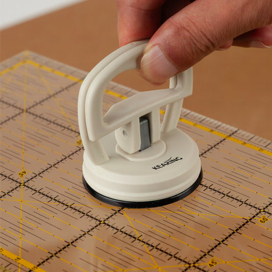 UK Suction Cup Ruler Handle for Quilting and Sewing Rulers