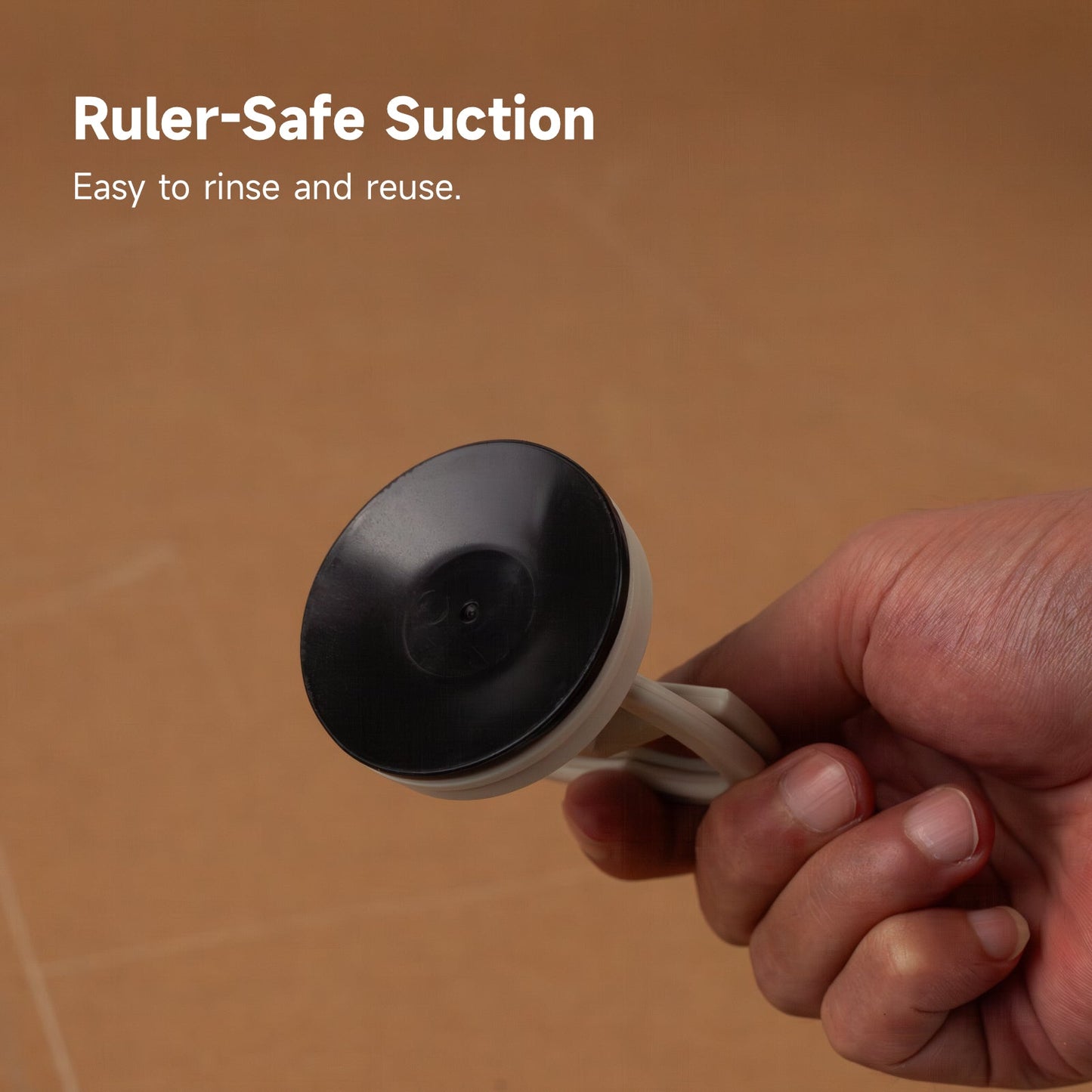 UK Suction Cup Ruler Handle for Quilting and Sewing Rulers