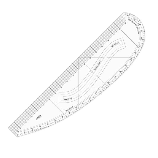 Kearing PM6512R Imperial Pattern Making Ruler