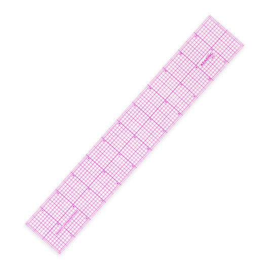 Kearing B70 Plastic Pattern Grading Ruler 12”