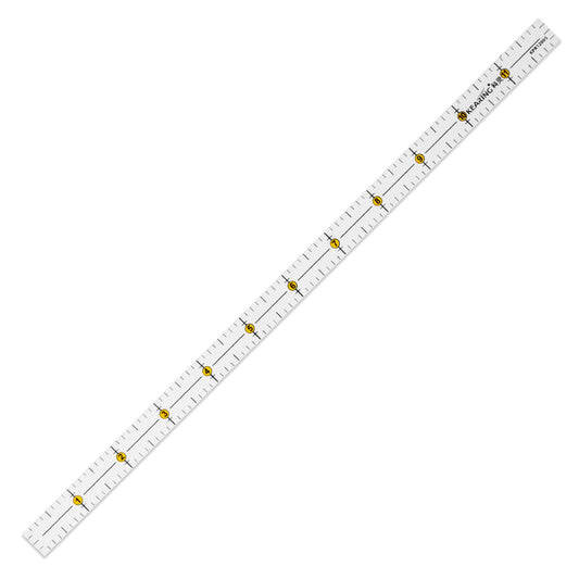 Kearing 12” × 0.5” Mini Patchwork Quilting Ruler