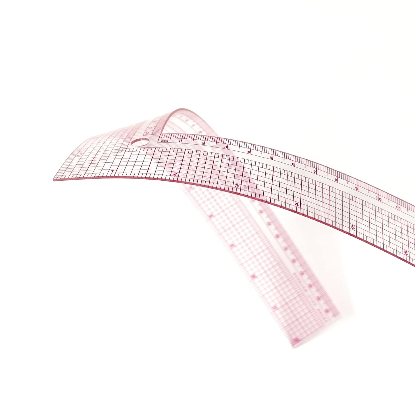 UK  Plastic L Square Ruler, Clear Framing Square Ruler - Imperial and Metric Markings