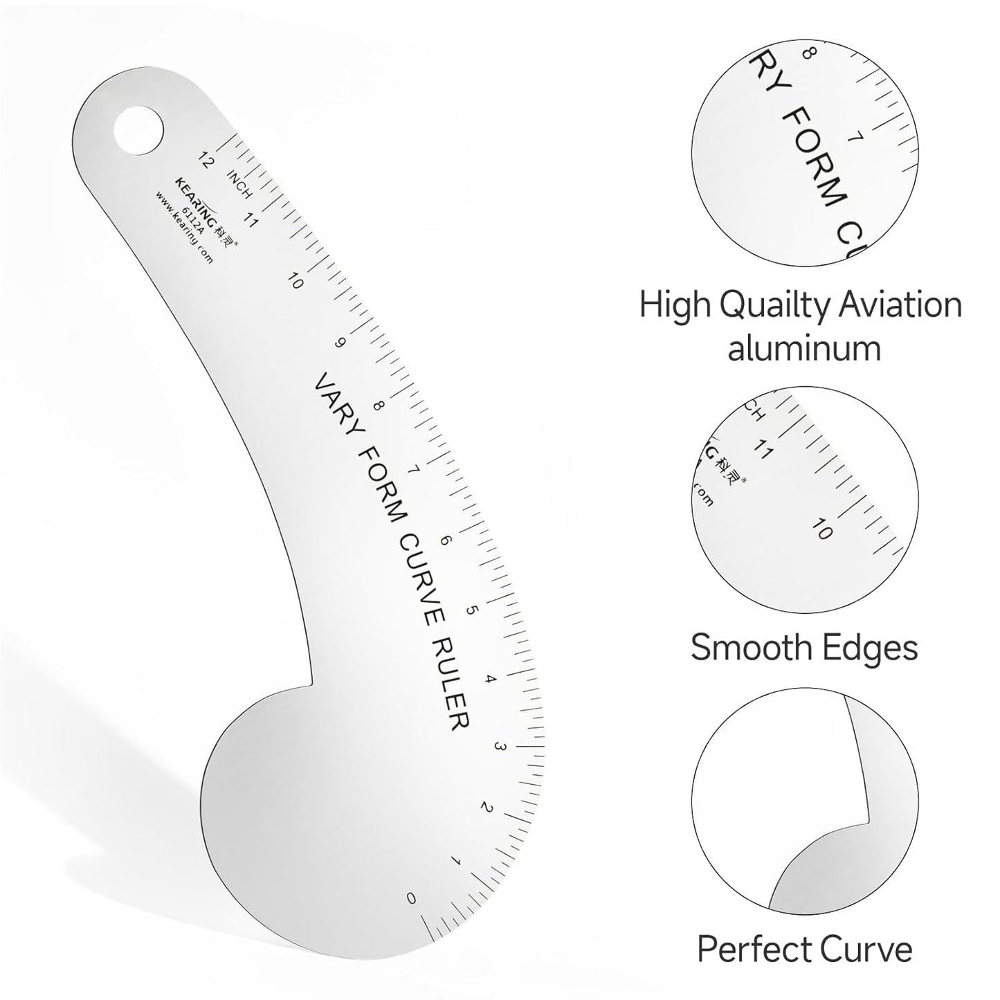 UK Vary Form Curve Ruler for Sewing, Pattern Making, Quilting, Heavy Duty