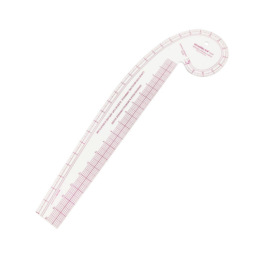 3-in-1 French Curve, Hip curve and Straight Ruler, Vary Form Curve Ruler - 16"