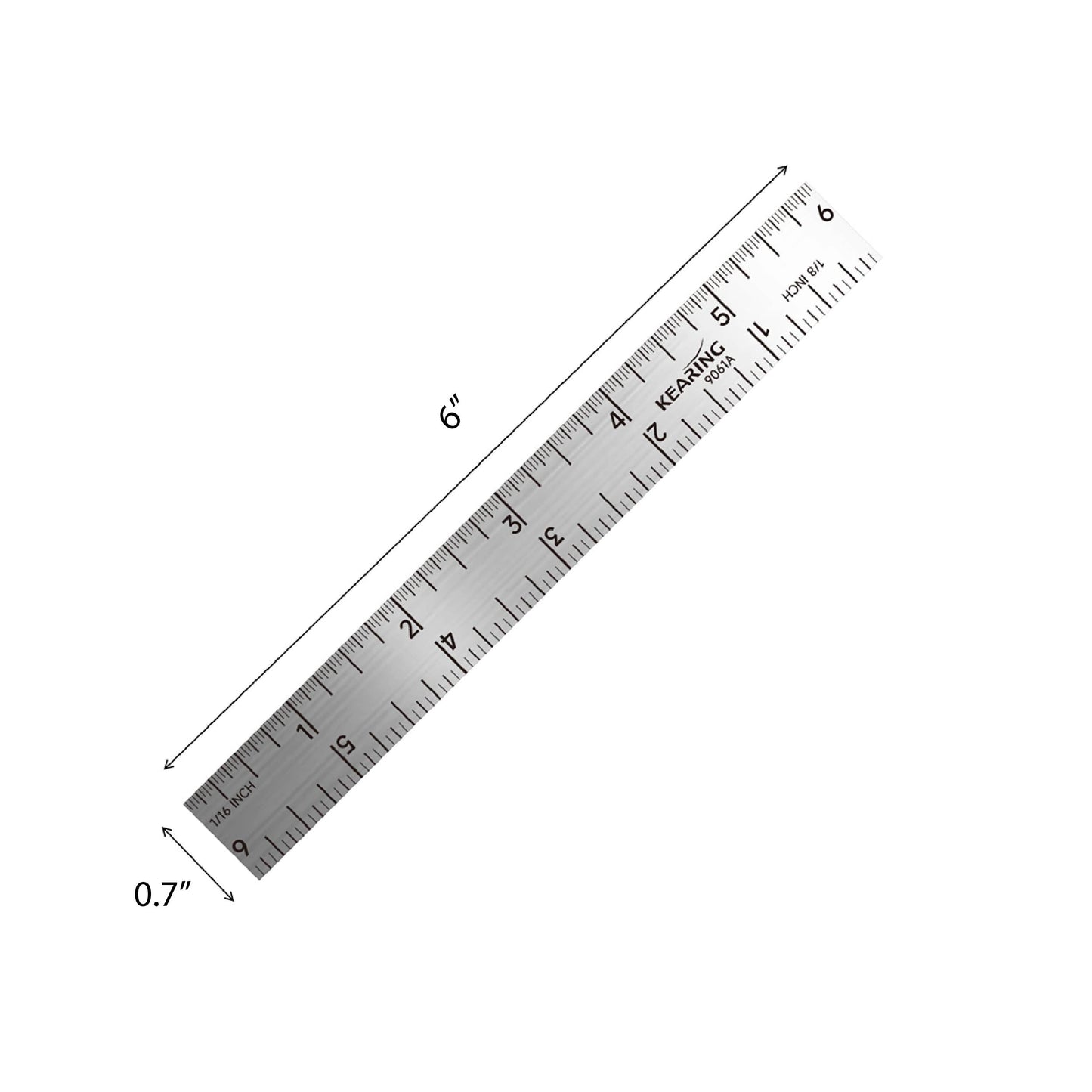 UK Aerospace Grade Aluminum Ruler - Assorted Sizes