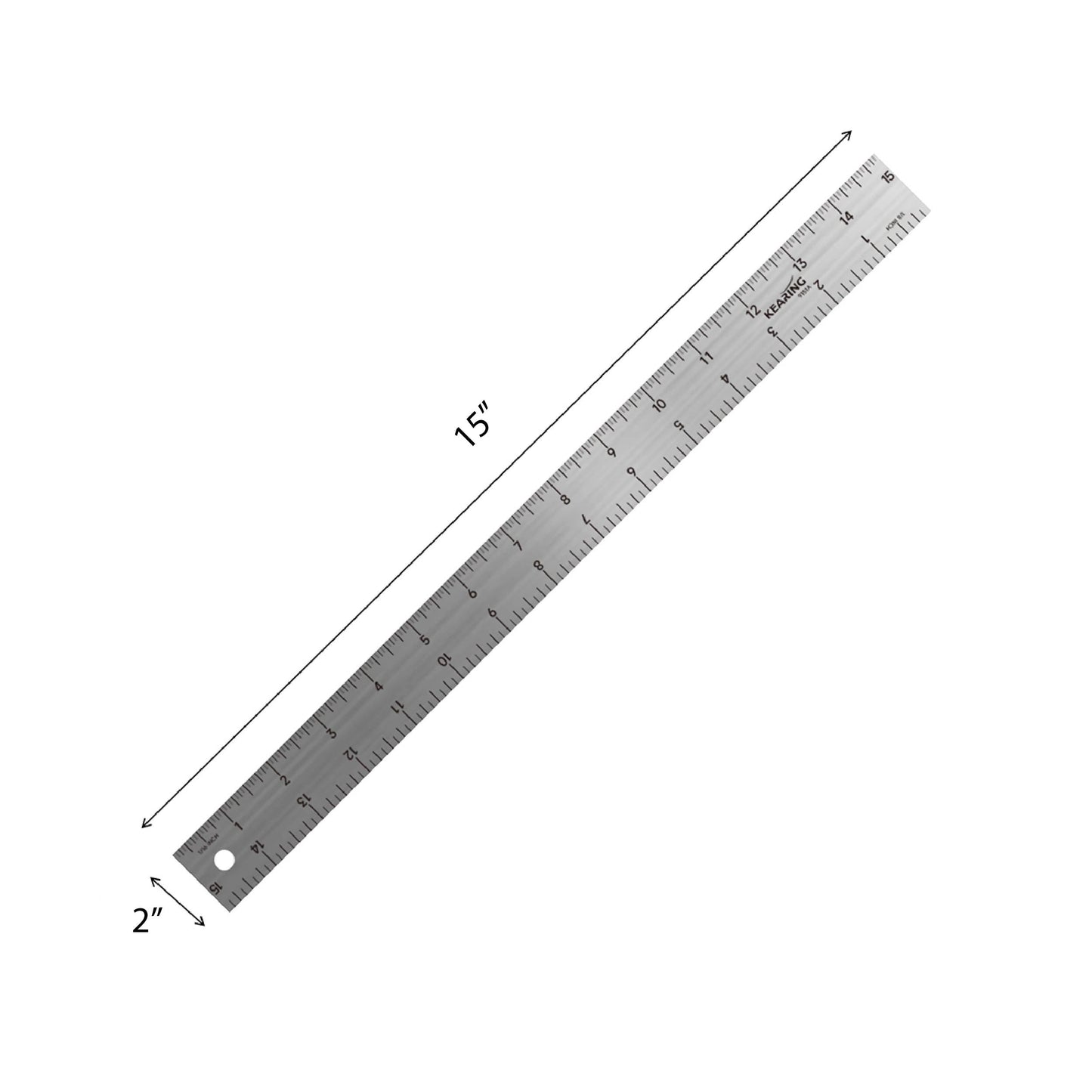 UK Aerospace Grade Aluminum Ruler - Assorted Sizes