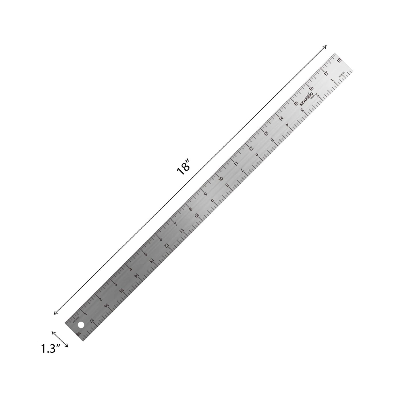 UK Aerospace Grade Aluminum Ruler - Assorted Sizes