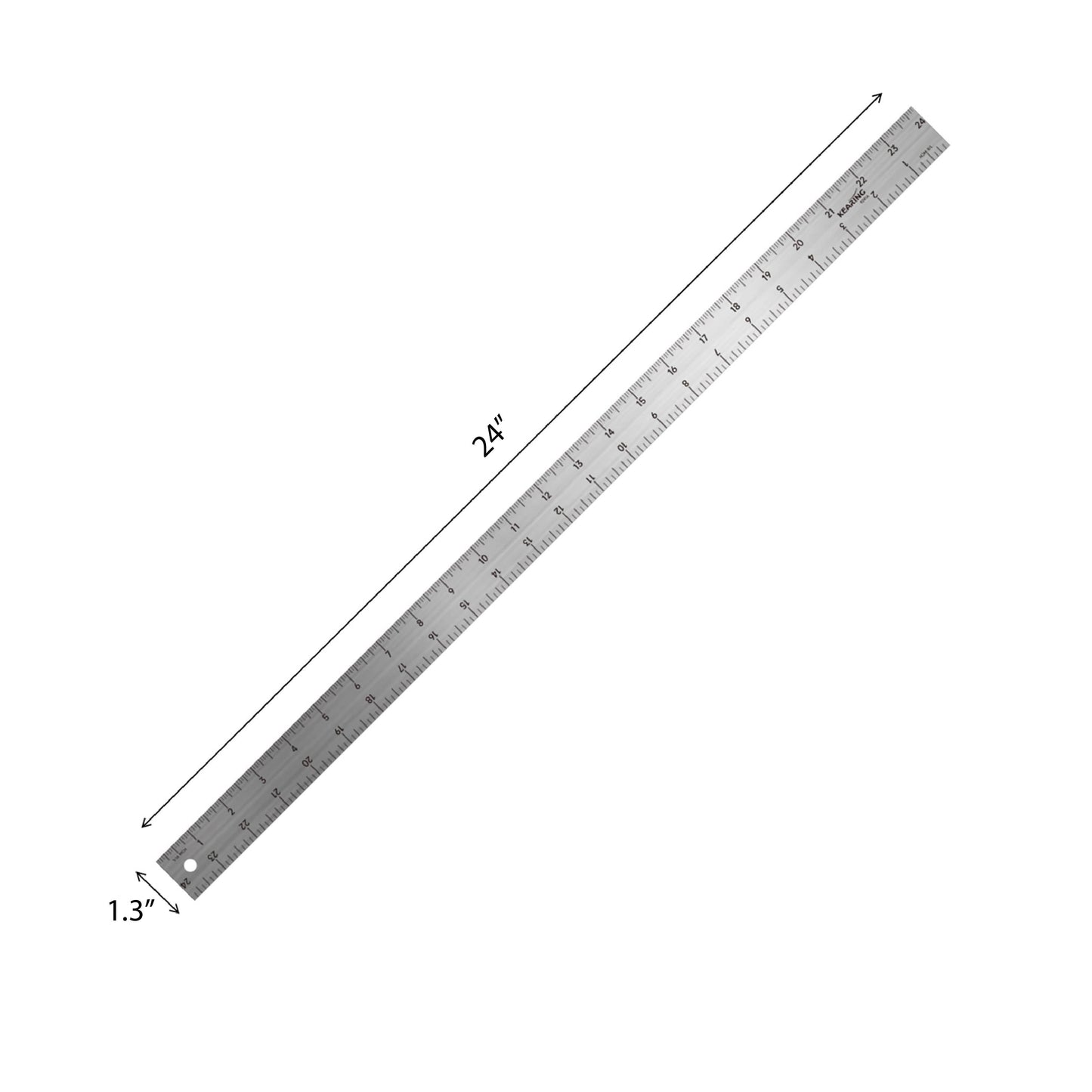 UK Aerospace Grade Aluminum Ruler - Assorted Sizes