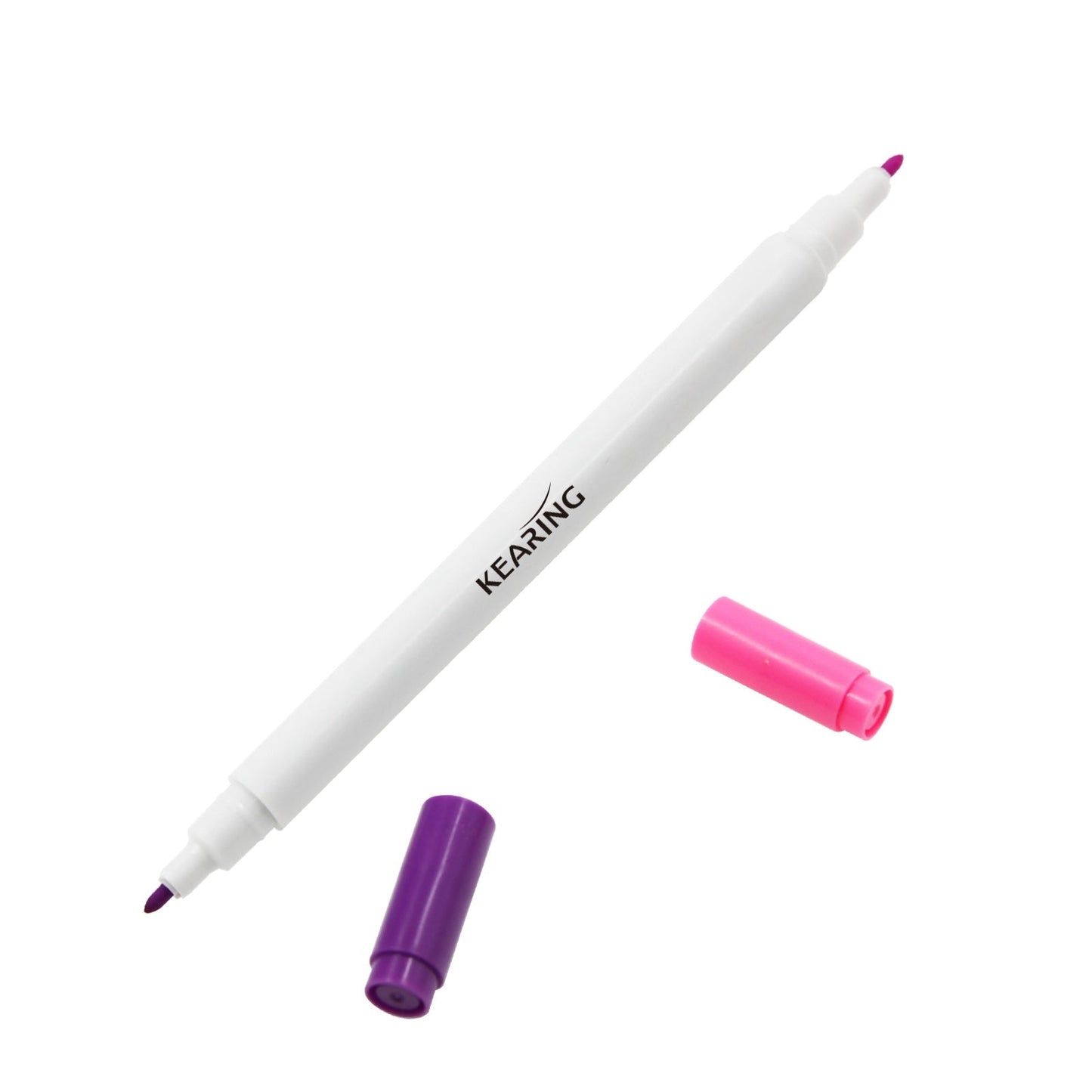 UK Violet & Pink Dual Tips Air Erasable Pen - 12 Pack