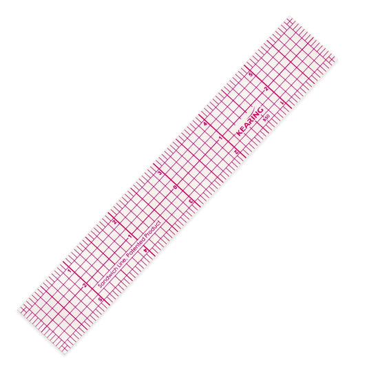 UK Pattern Grading Ruler – Clear Plastic Sewing & Quilting Ruler