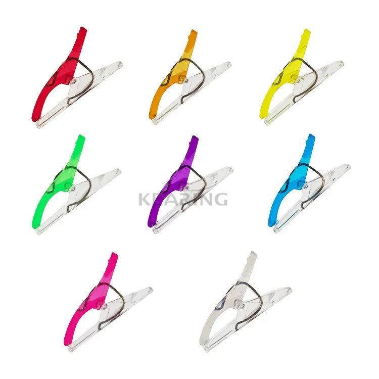 UK 50 Piece Small Sewing Clips 1″ L x 3/8″ W with 3/8″ Opening