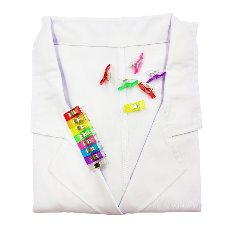 UK 50 Piece Sewing Clips - Assorted Sizes