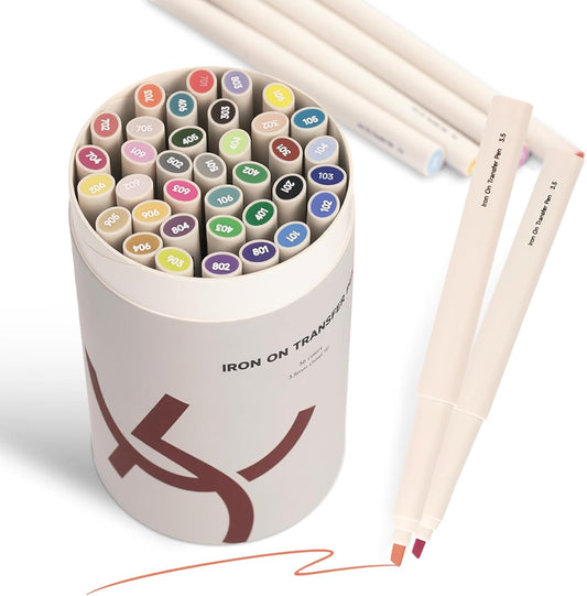 UK Iron On Transfer Pens Set, Embroidery Heat Transfer Marker