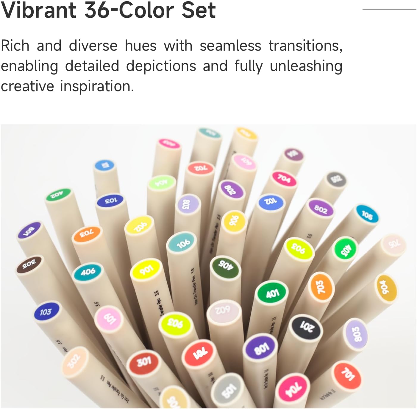 UK Iron On Transfer Pens Set, Embroidery Heat Transfer Marker