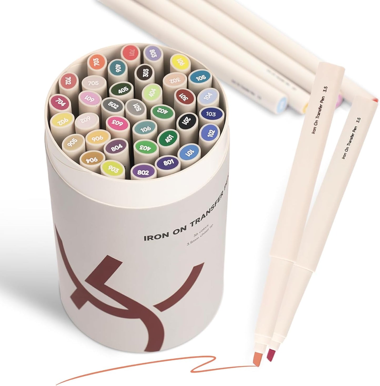 UK Iron On Transfer Pens Set, Embroidery Heat Transfer Marker