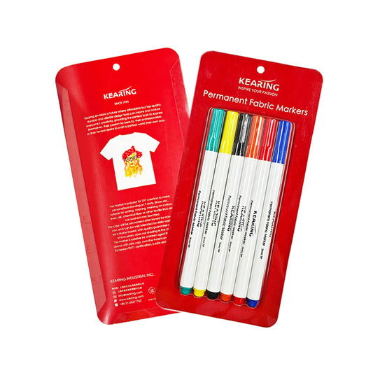 UK Permanent DIY Fabric Marker Set - Assorted