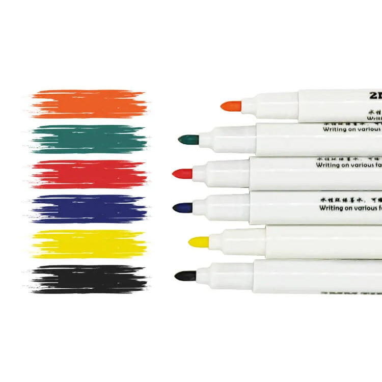 UK Permanent DIY Fabric Marker Set - Assorted