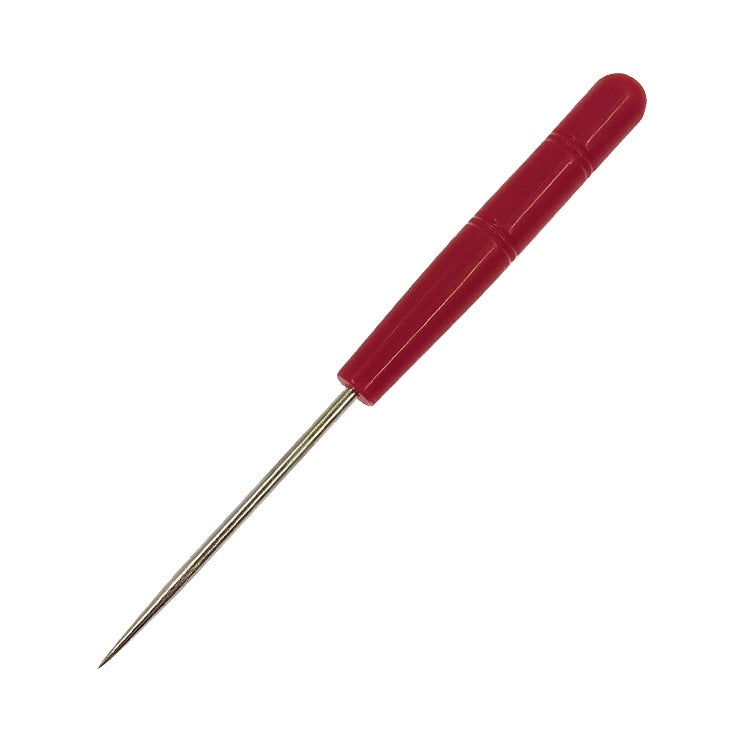 UK Sewing Tailor Awl with Plastic Handle - Needle Length 2.1" / 55mm