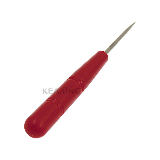 UK Sewing Tailor Awl with Plastic Handle - Needle Length 2.1" / 55mm
