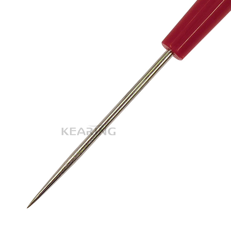 UK Sewing Tailor Awl with Plastic Handle - Needle Length 2.1" / 55mm