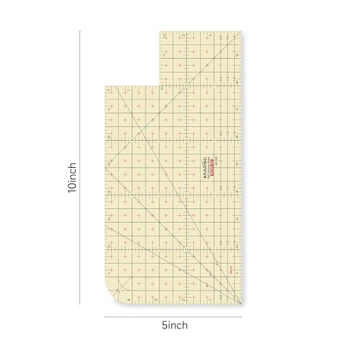 UK Patented Hot Hem Ruler - Heat-Resistant Resin Sewing Hem & Press Tool