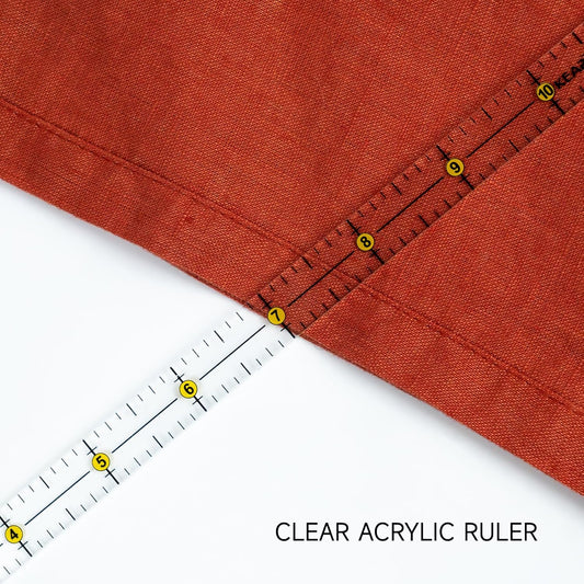 UK Patchwork Quilting Ruler - 4", 6" or 12"