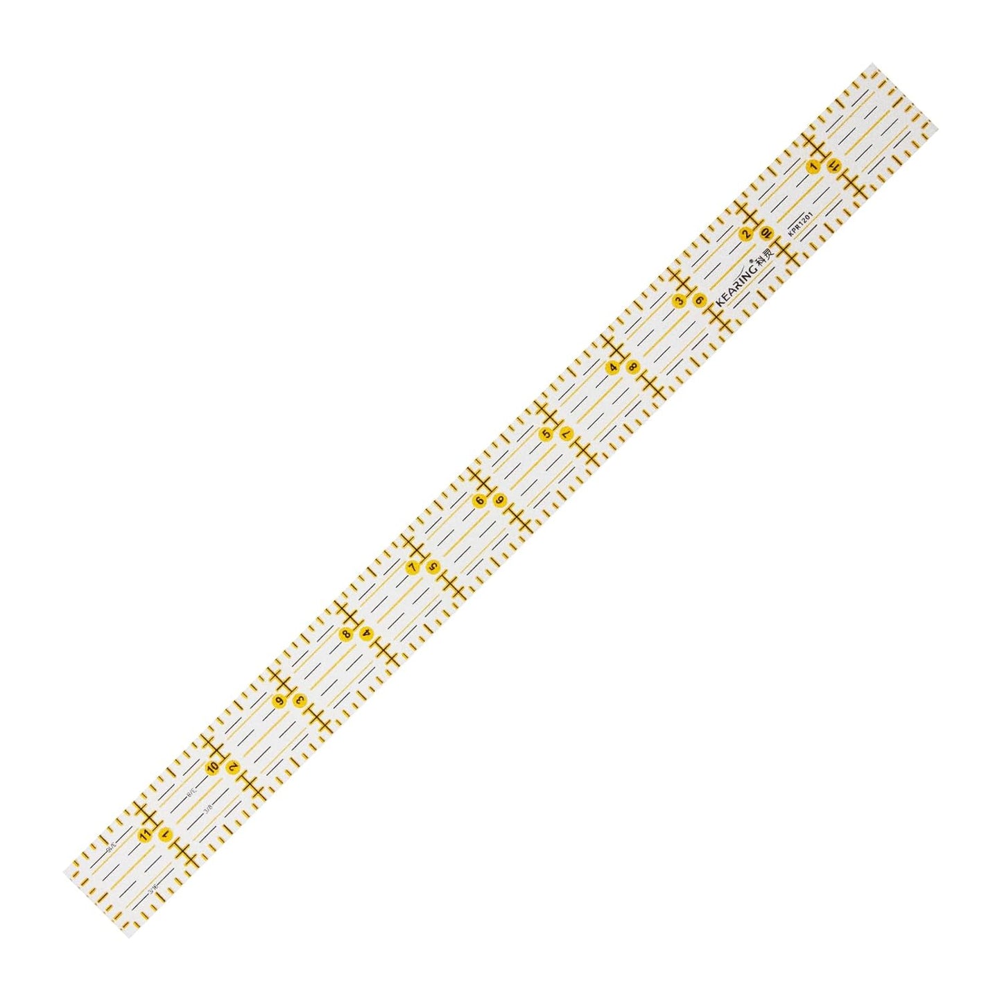 UK Patchwork Quilting Ruler - 4", 6" or 12"