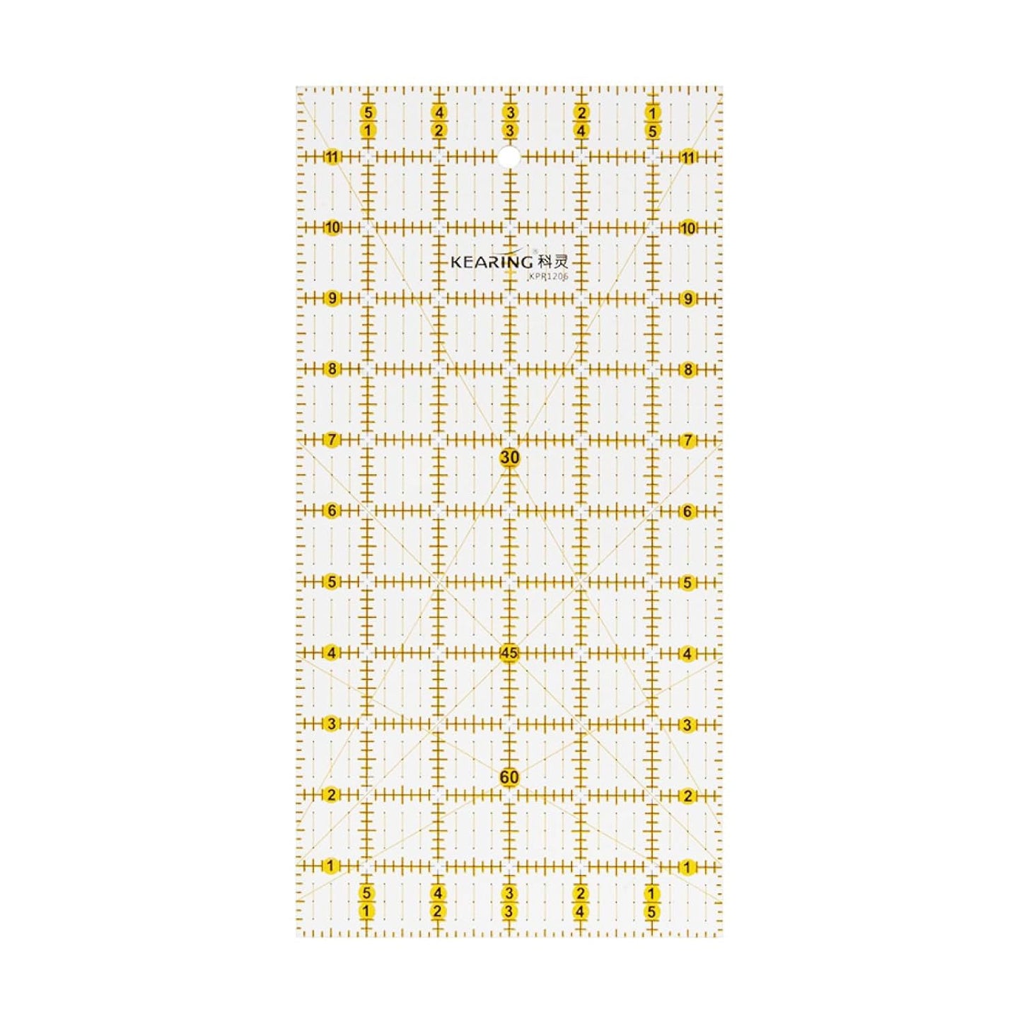 UK Patchwork Quilting Ruler for Sewing, Cutting & Craft Projects