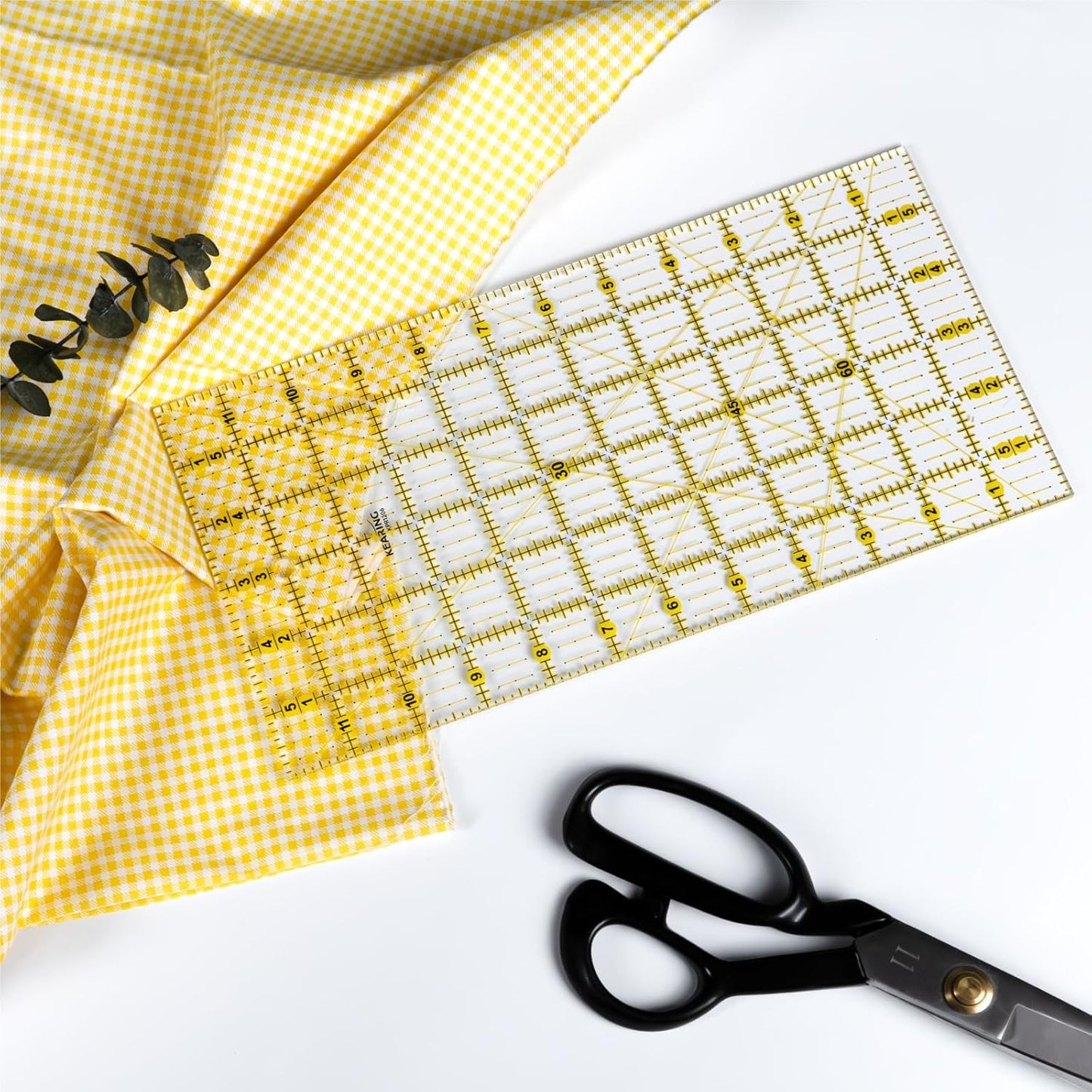 UK Patchwork Quilting Ruler for Sewing, Cutting & Craft Projects