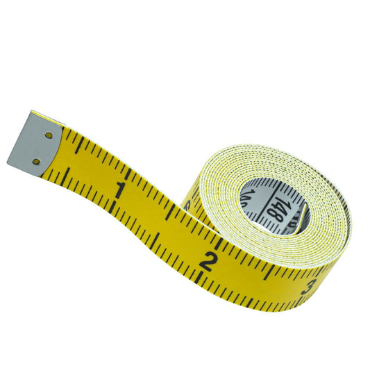 UK HDPF Measuring Tape Metric & Imperial Markings 150cm / 60" – 15mm & 20mm Widths Tailor Tape