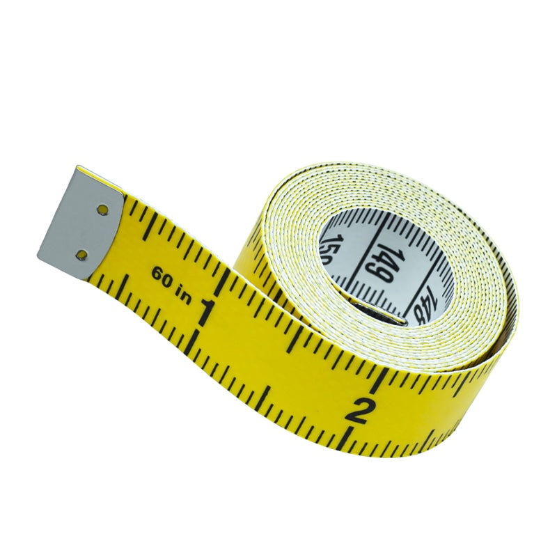 UK HDPF Measuring Tape Metric & Imperial Markings 150cm / 60" – 15mm & 20mm Widths Tailor Tape