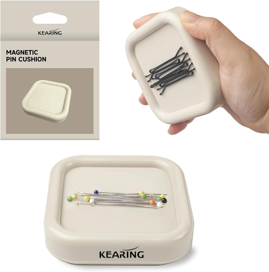 UK Square Magnetic Pin Cushion - 3.3" x 3.3"