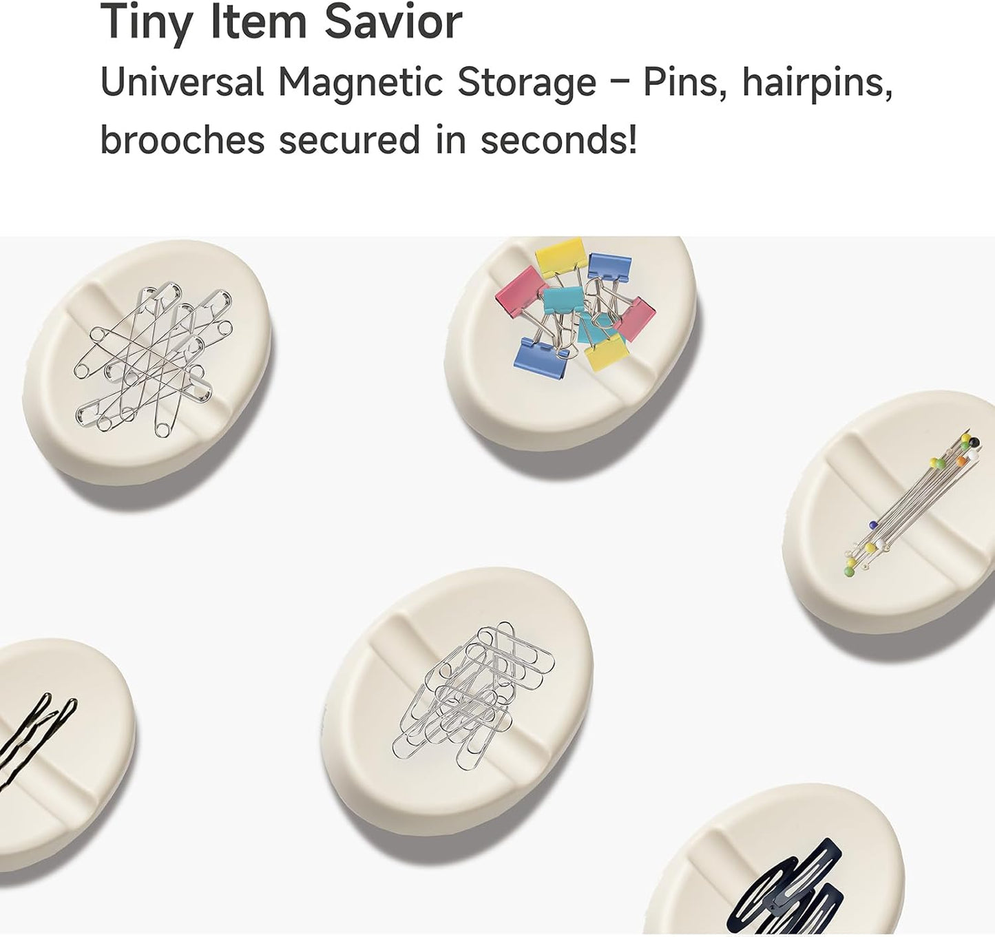 UK Square Magnetic Pin Cushion - 3.3" x 3.3"