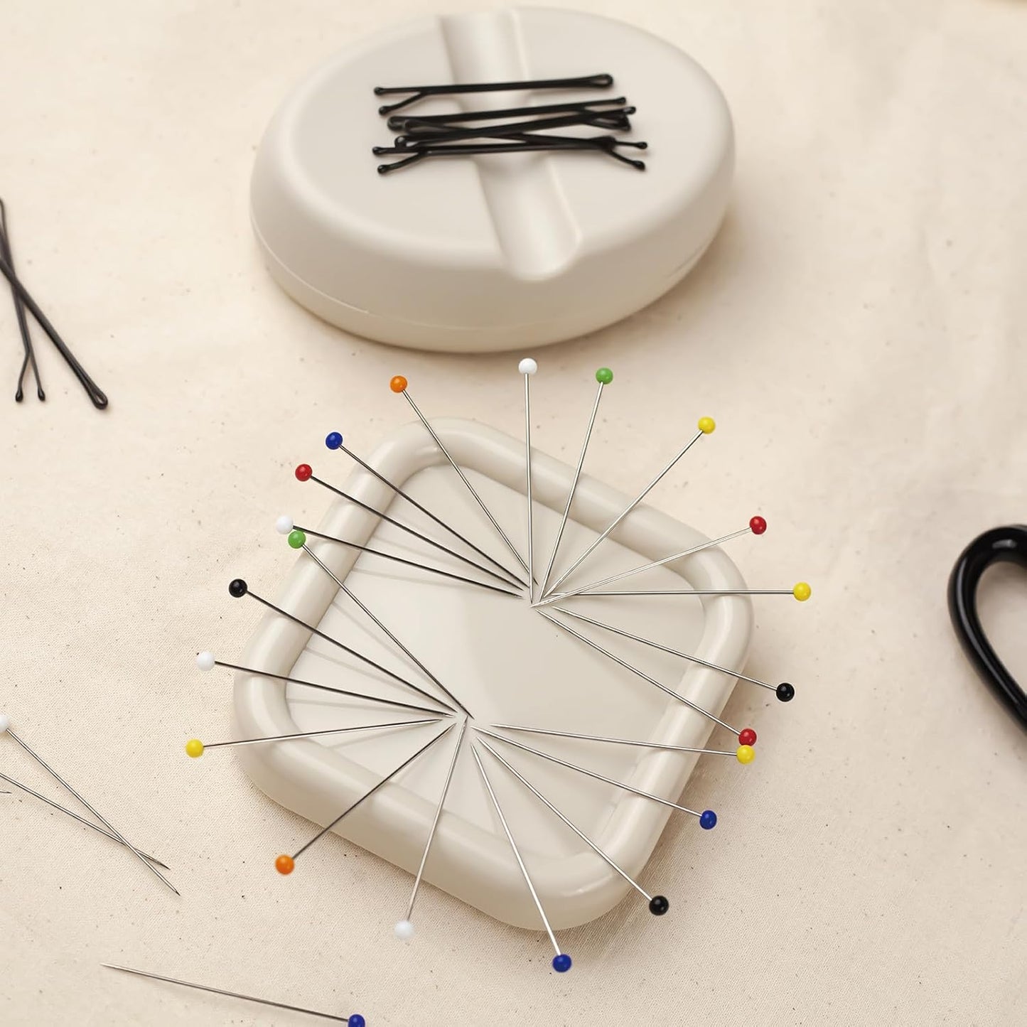 UK Square Magnetic Pin Cushion - 3.3" x 3.3"