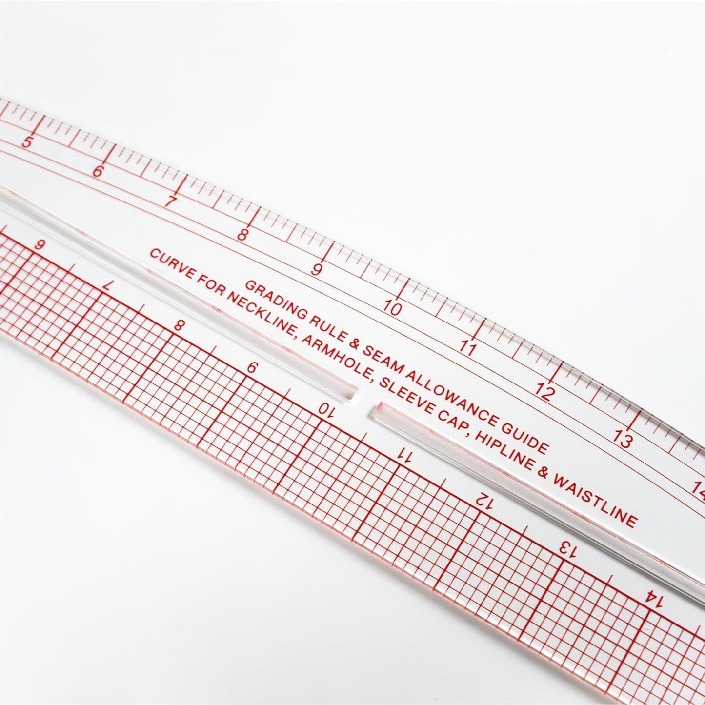 4-in-1 Styling Design Marking Ruler, French Curve, Hip Ruler, Vary Form Curve Ruler