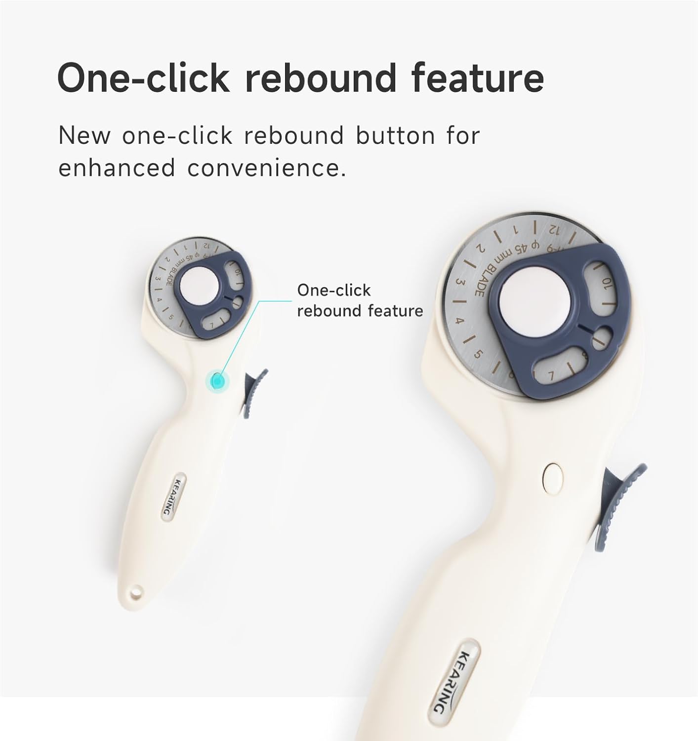 45mm Rotary Cutter - Precision Fabric Cutting Tool