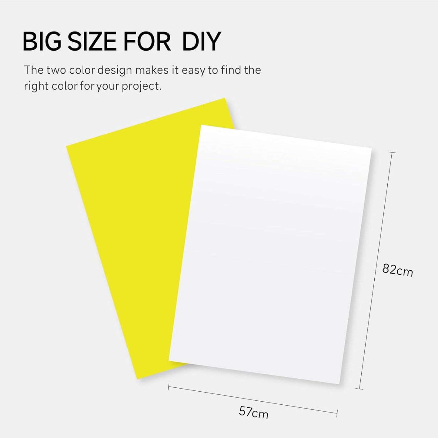UK Dressmakers Tracing Paper Yellow and White, Large Sized 32" x 22"