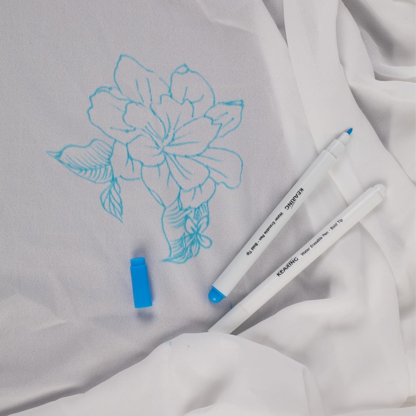 UK Water Erasable Pens Blue or White, 12-Pack